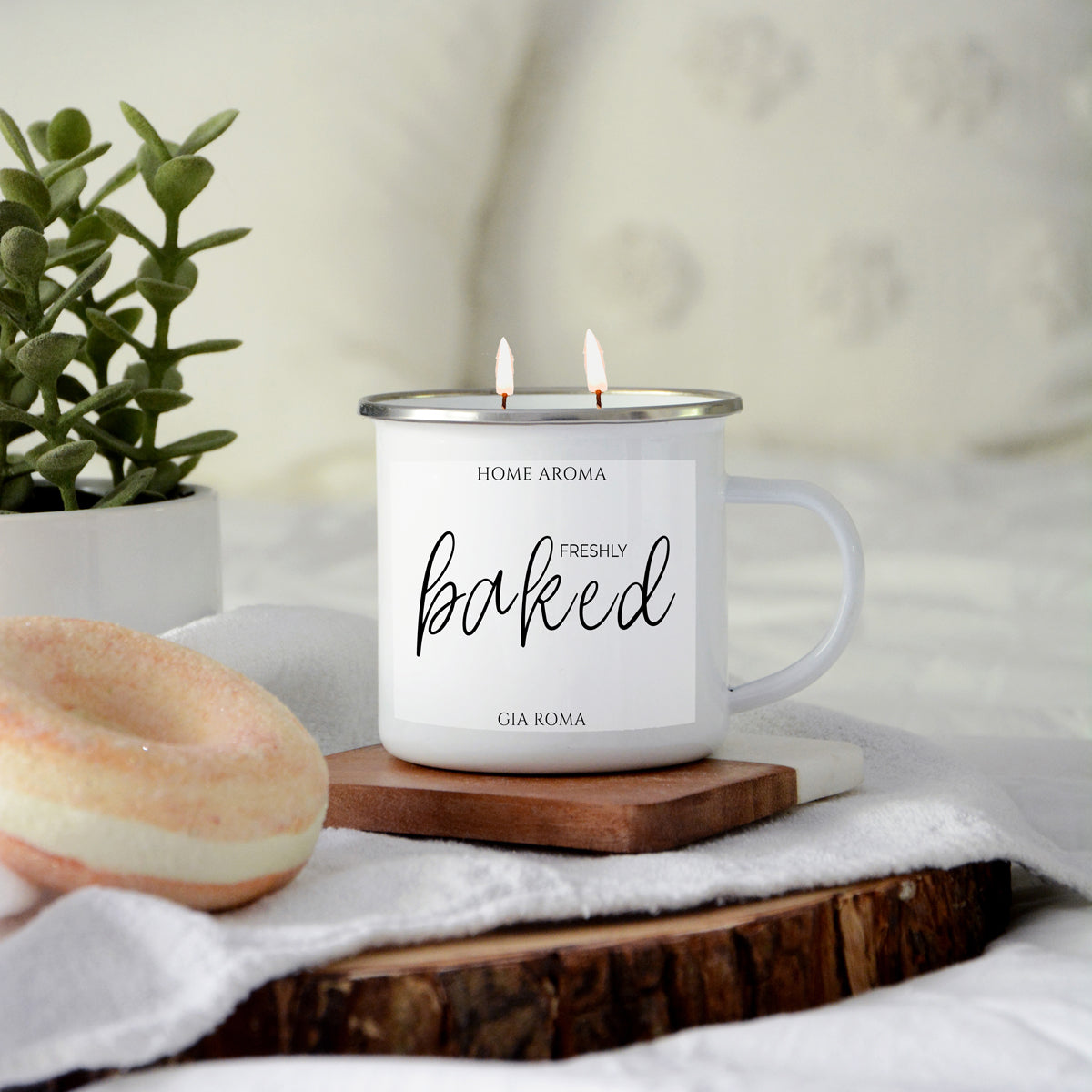 Reusable 16oz Candle Mug - Fortunate Lemon Shop