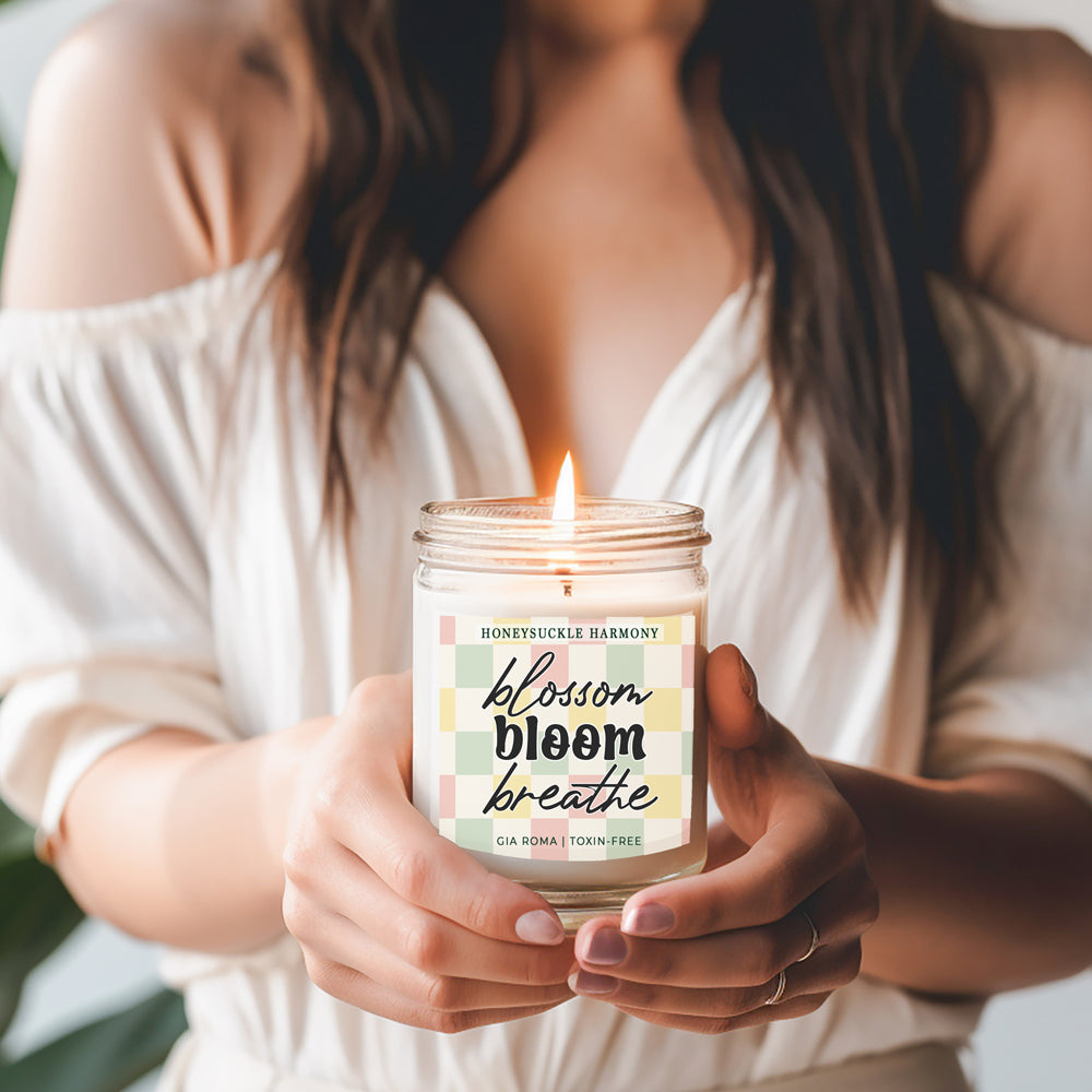 Honeysuckle Harmony Candle - Fortunate Lemon Shop