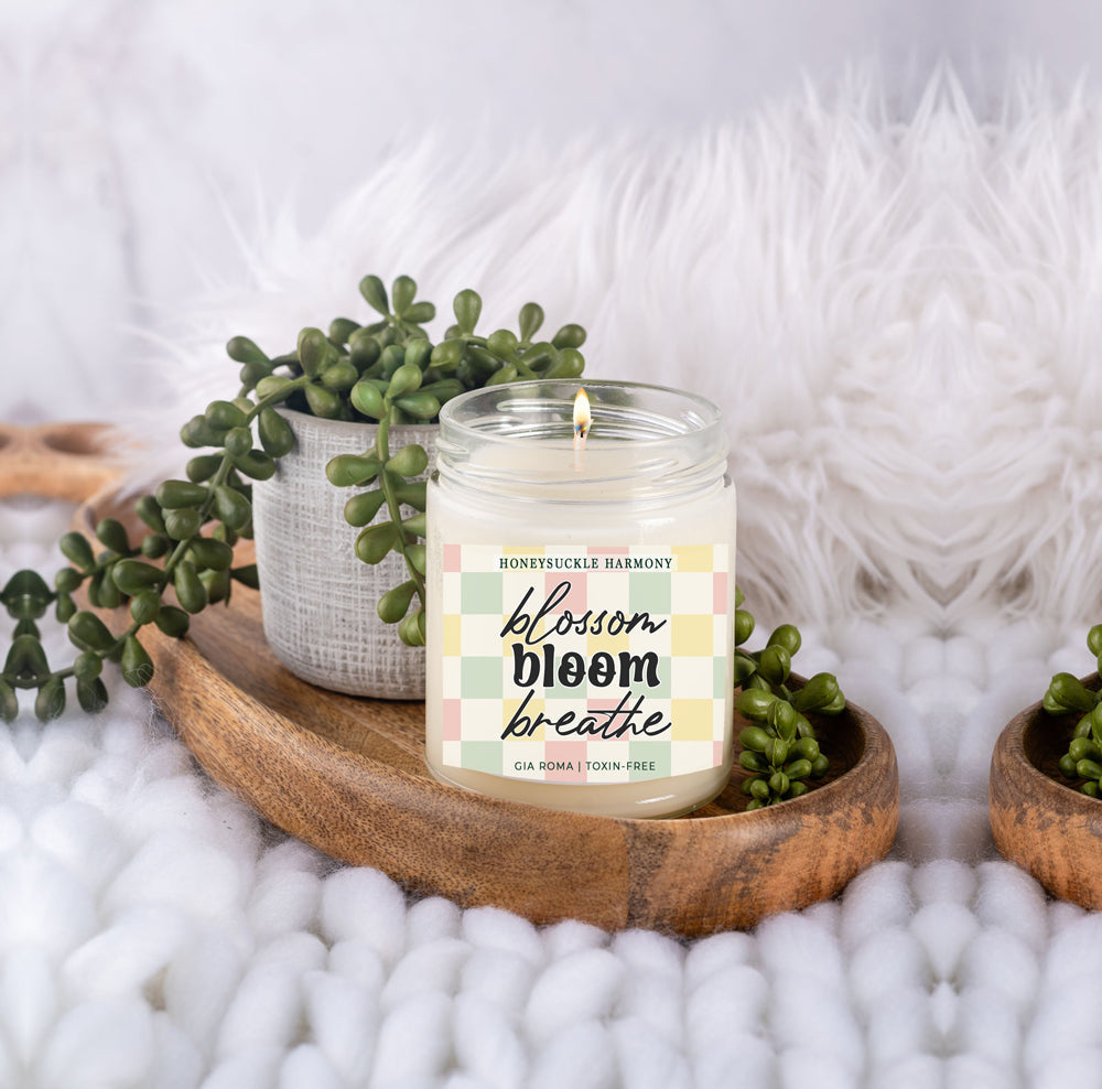 Honeysuckle Harmony Candle - Fortunate Lemon Shop