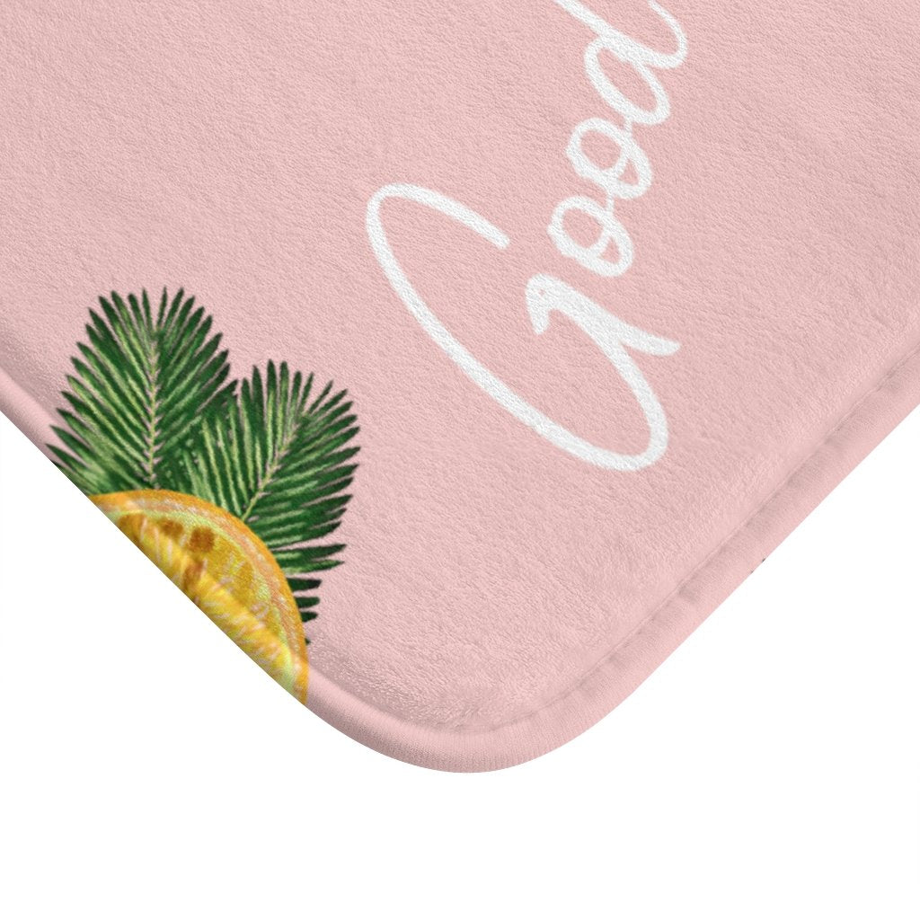 Good Vibes Lemon Bath Mat - Fortunate Lemon Shop