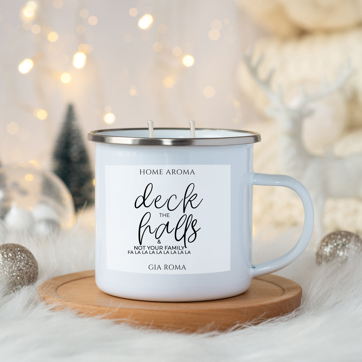 Reusable 16oz Candle Mug - Fortunate Lemon Shop