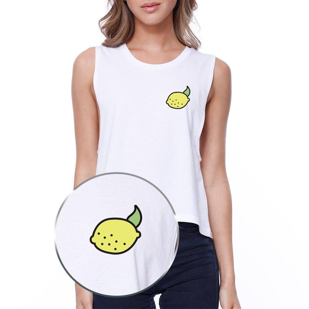 Cute Lemon Pocket Tank Top - Fortunate Lemon Shop