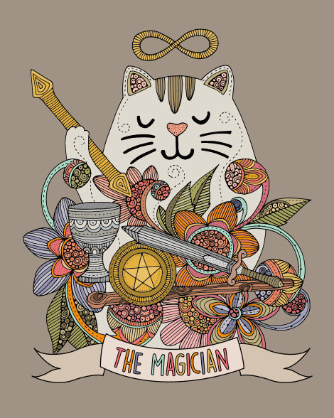 The Cat Magician - Fortunate Lemon Shop