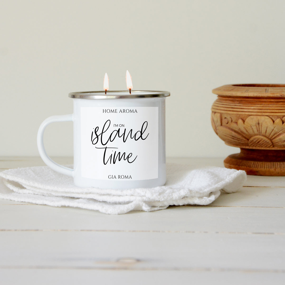 Candle Mug Gift 16oz - Fortunate Lemon Shop