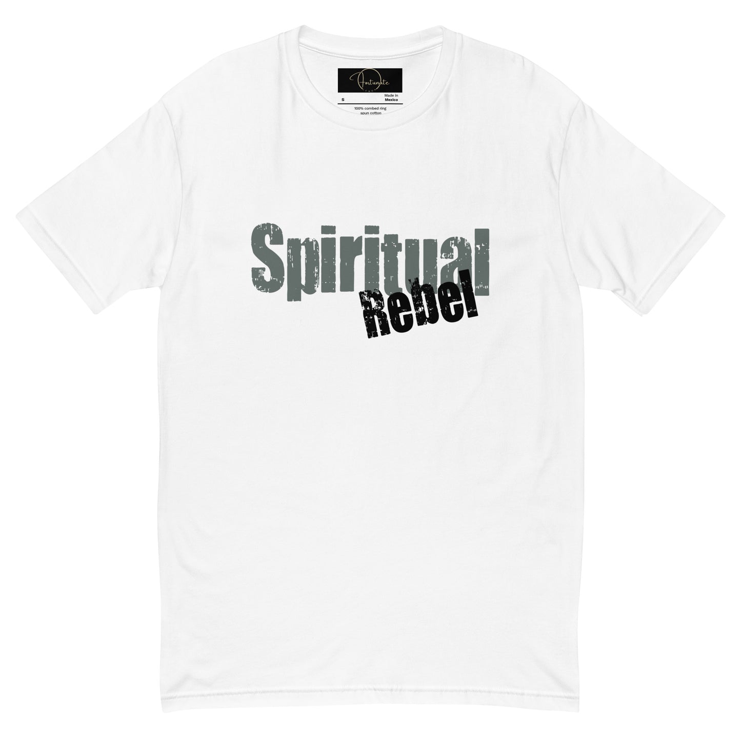 Spiritual Rebel Short Sleeve T-shirt White