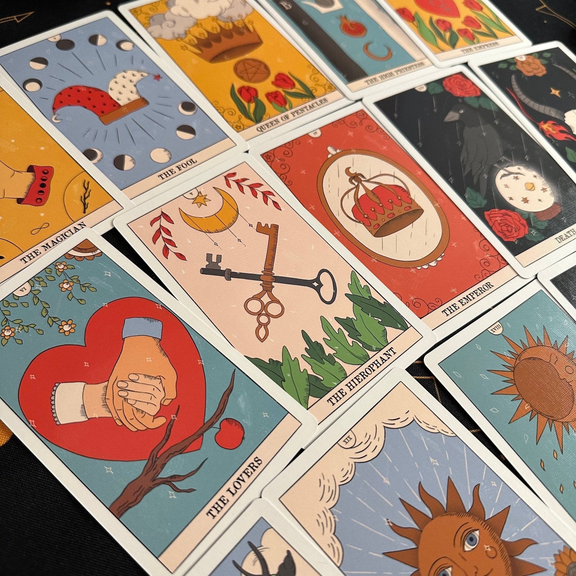 Moon Magic Tarot Cards - Fortunate Lemon Shop