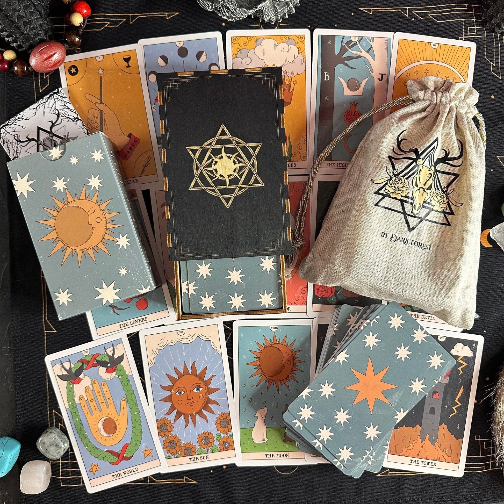 Moon Magic Tarot Cards - Fortunate Lemon Shop