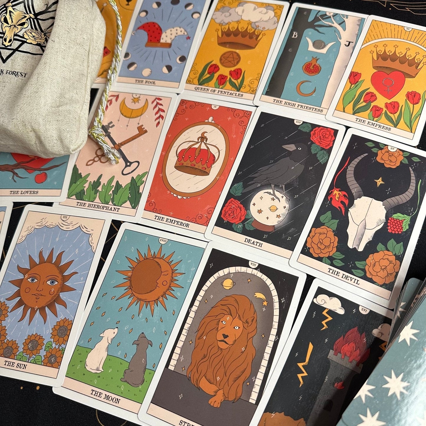 Moon Magic Tarot Cards - Fortunate Lemon Shop