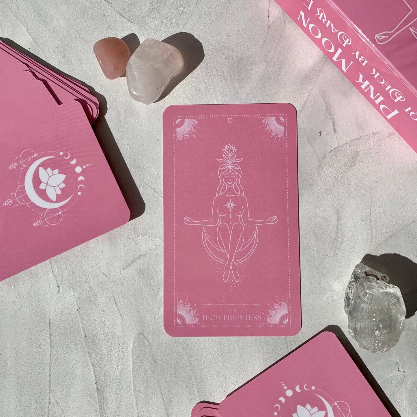 Pink Moon Tarot Cards - Fortunate Lemon Shop
