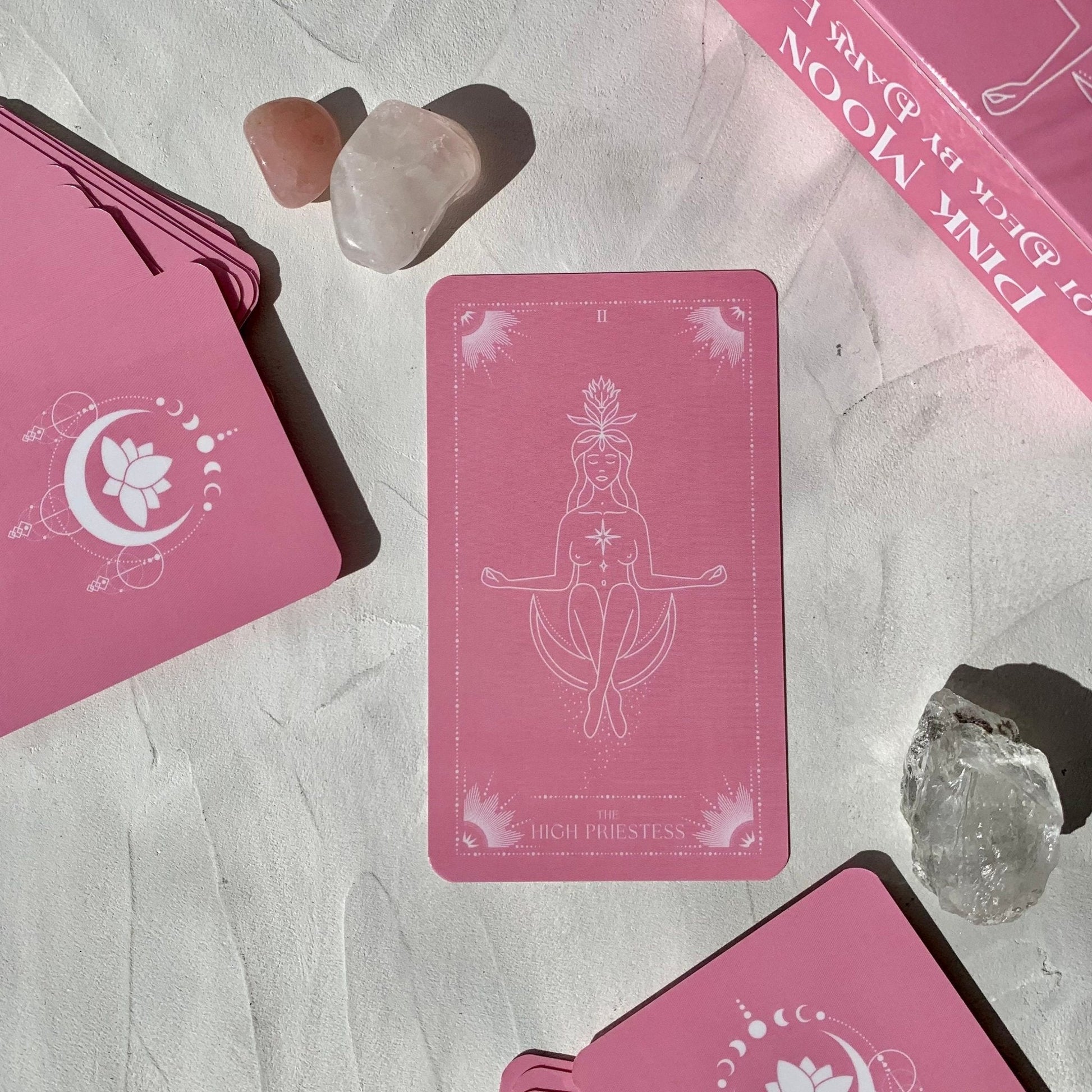 Pink Moon Tarot Cards - Fortunate Lemon Shop