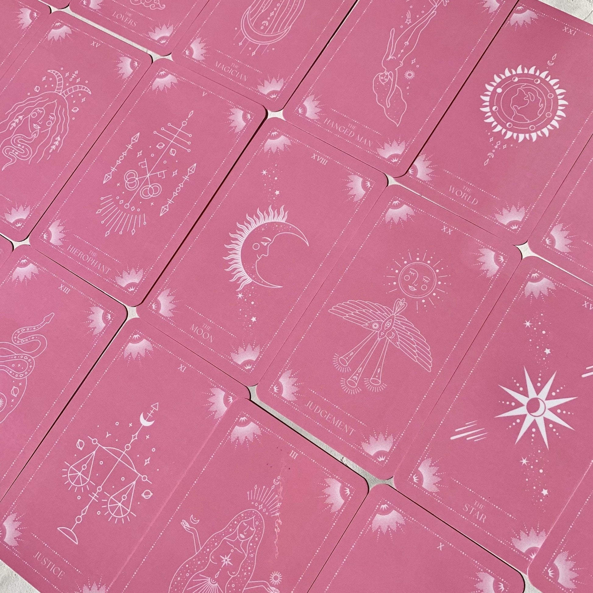 Pink Moon Tarot Cards - Fortunate Lemon Shop