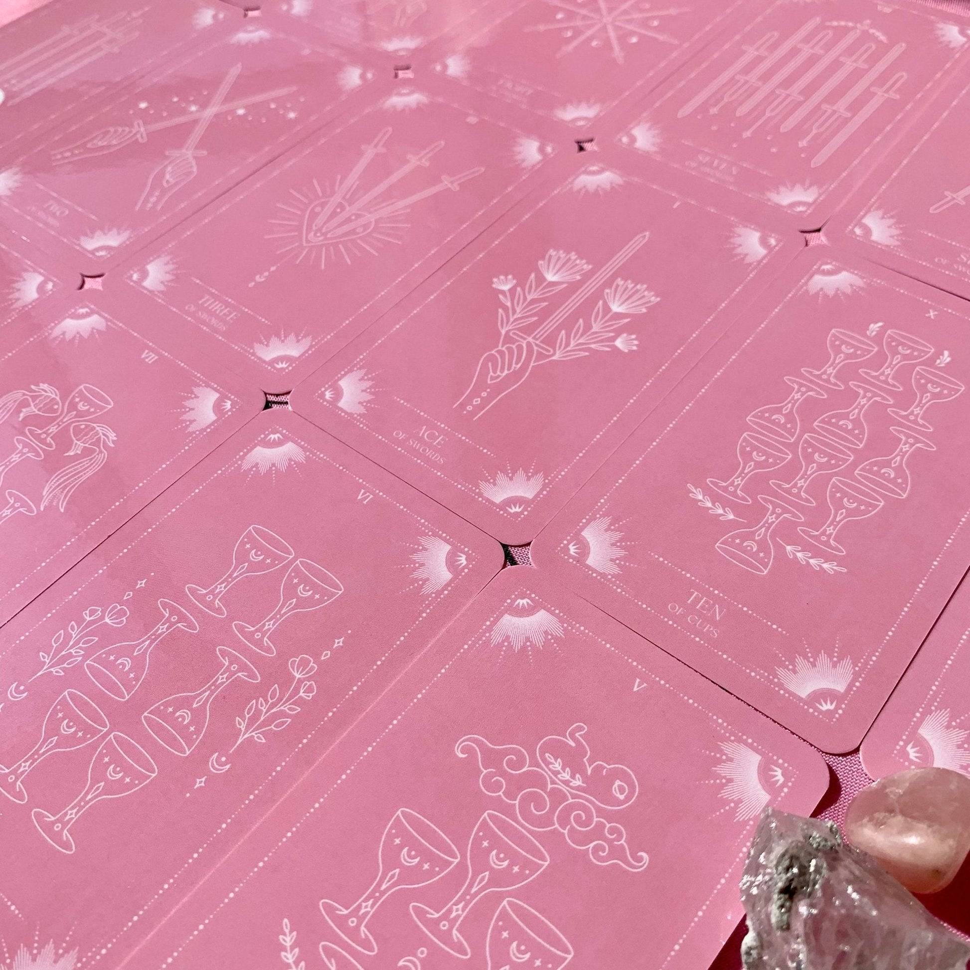 Pink Moon Tarot Cards - Fortunate Lemon Shop