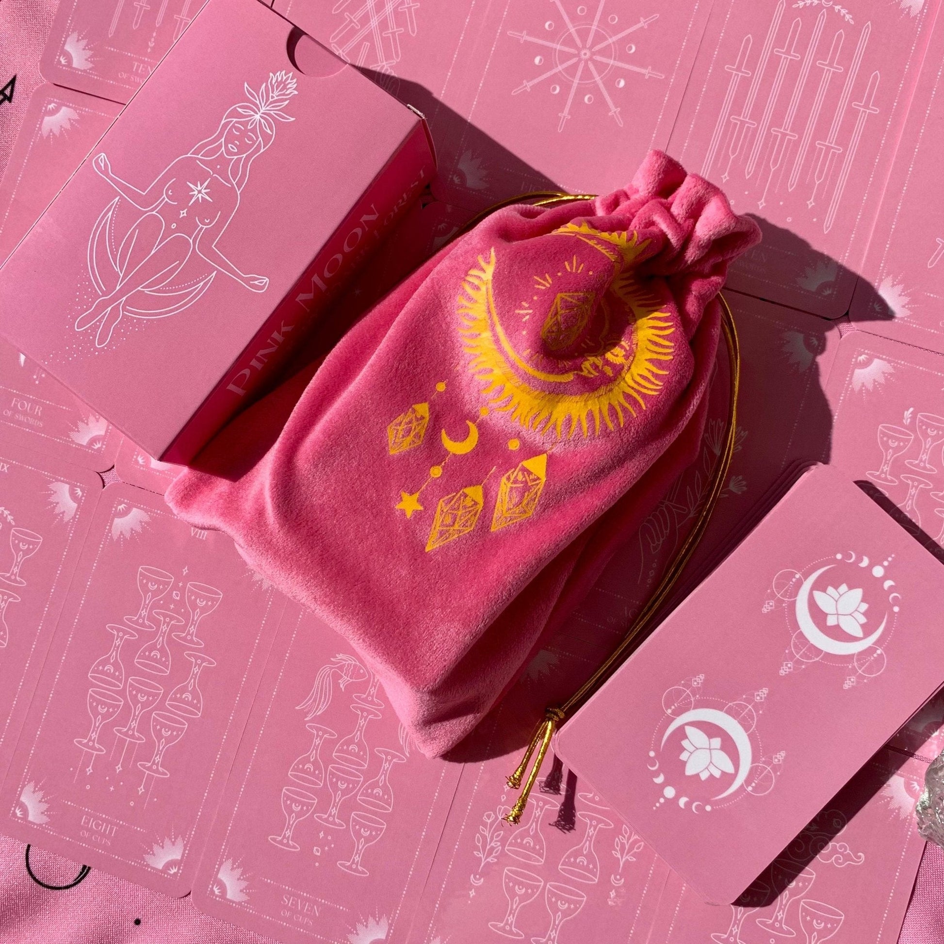 Pink Moon Tarot Cards - Fortunate Lemon Shop
