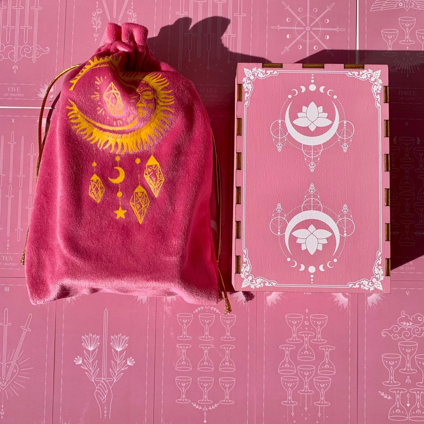 Pink Moon Tarot Cards - Fortunate Lemon Shop