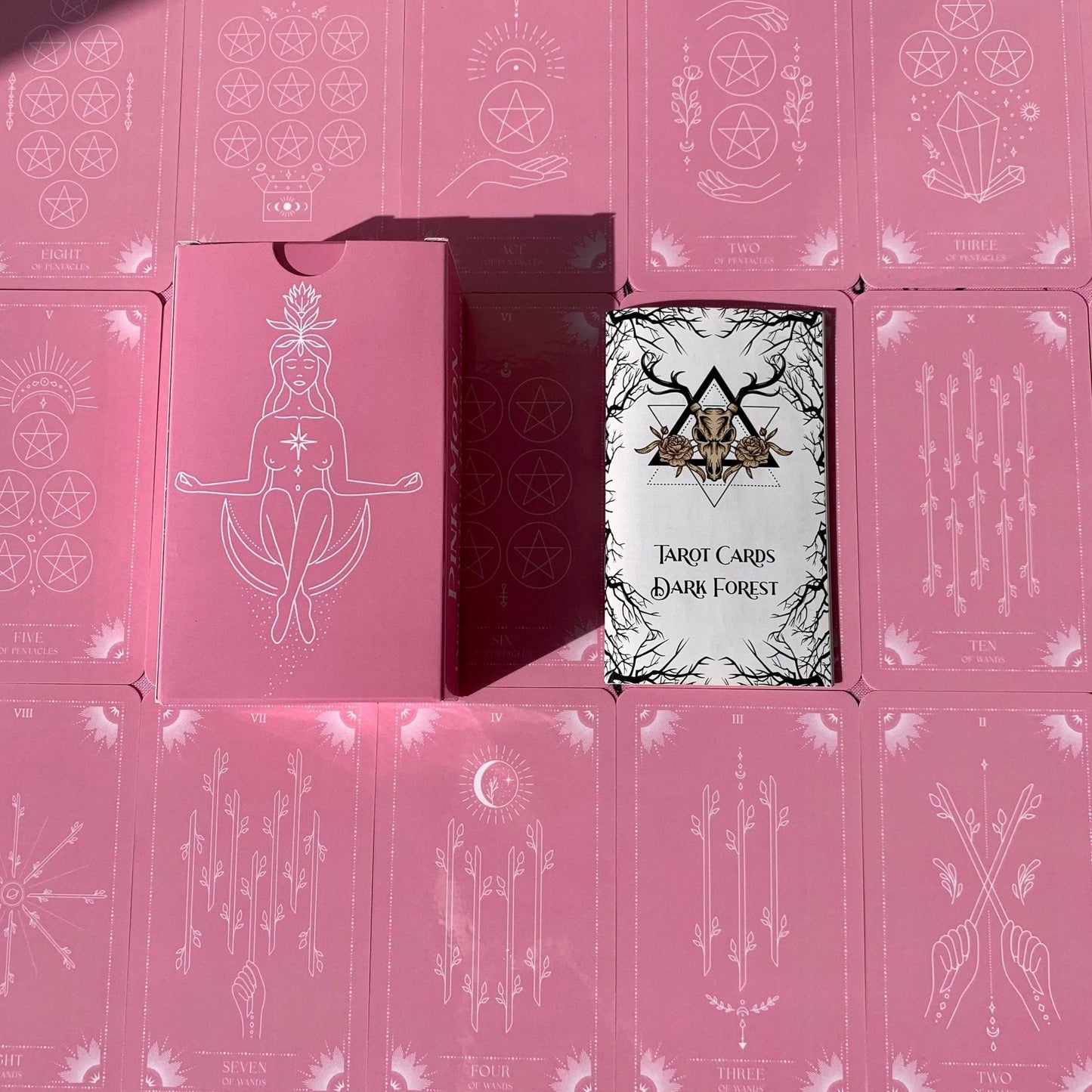 Pink Moon Tarot Cards - Fortunate Lemon Shop