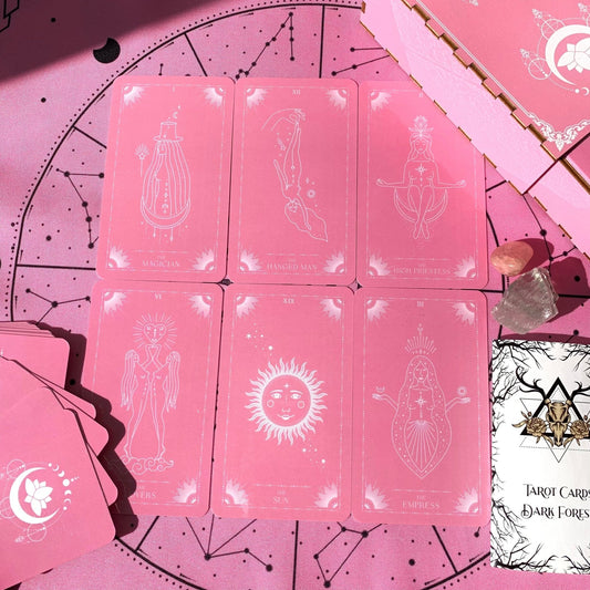 Pink Moon Tarot Cards