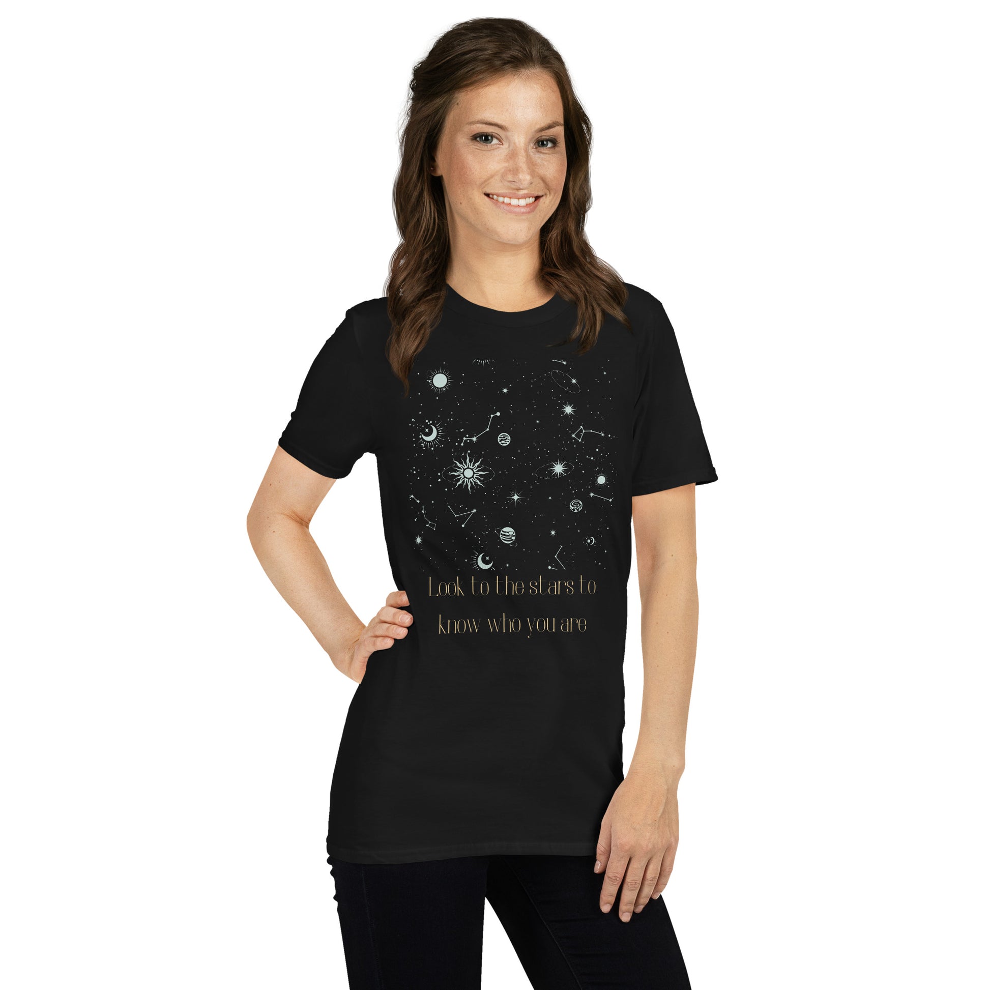 Look to the Stars Short-Sleeve Unisex T-Shirt - Fortunate Lemon Shop