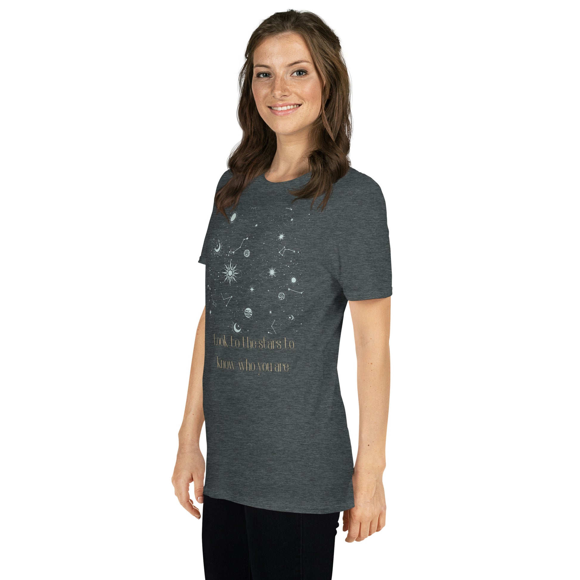 Look to the Stars Short-Sleeve Unisex T-Shirt - Fortunate Lemon Shop