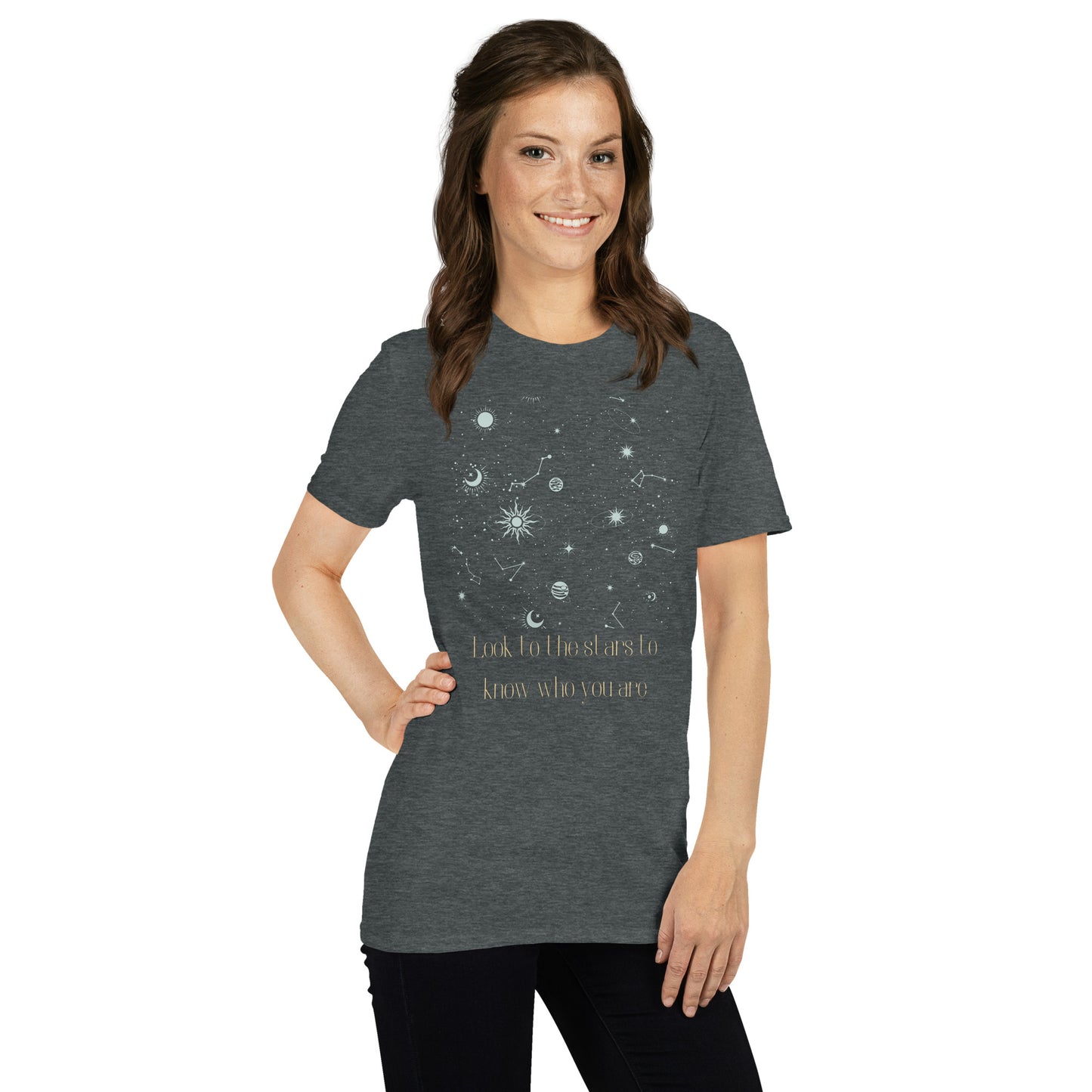 Look to the Stars Short-Sleeve Unisex T-Shirt - Fortunate Lemon Shop