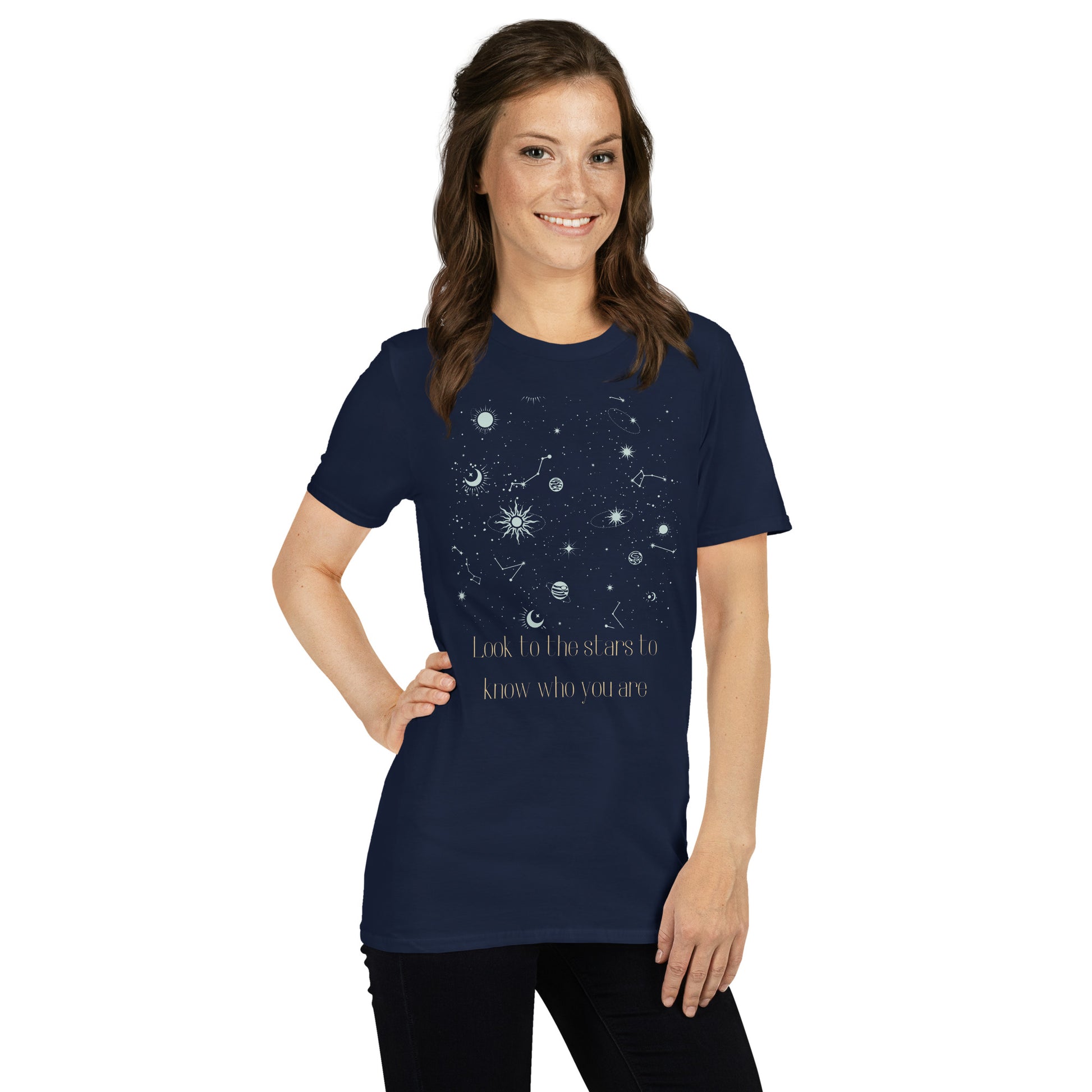 Look to the Stars Short-Sleeve Unisex T-Shirt - Fortunate Lemon Shop