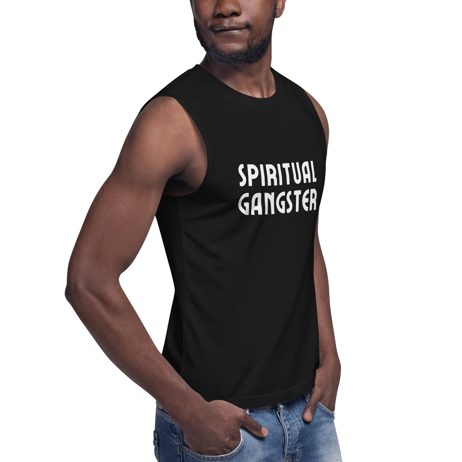 Spiritual Gangster Muscle Shirt - Fortunate Lemon Shop