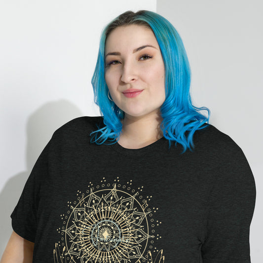 Glow Short sleeve t-shirt Charcoal-Black Triblend