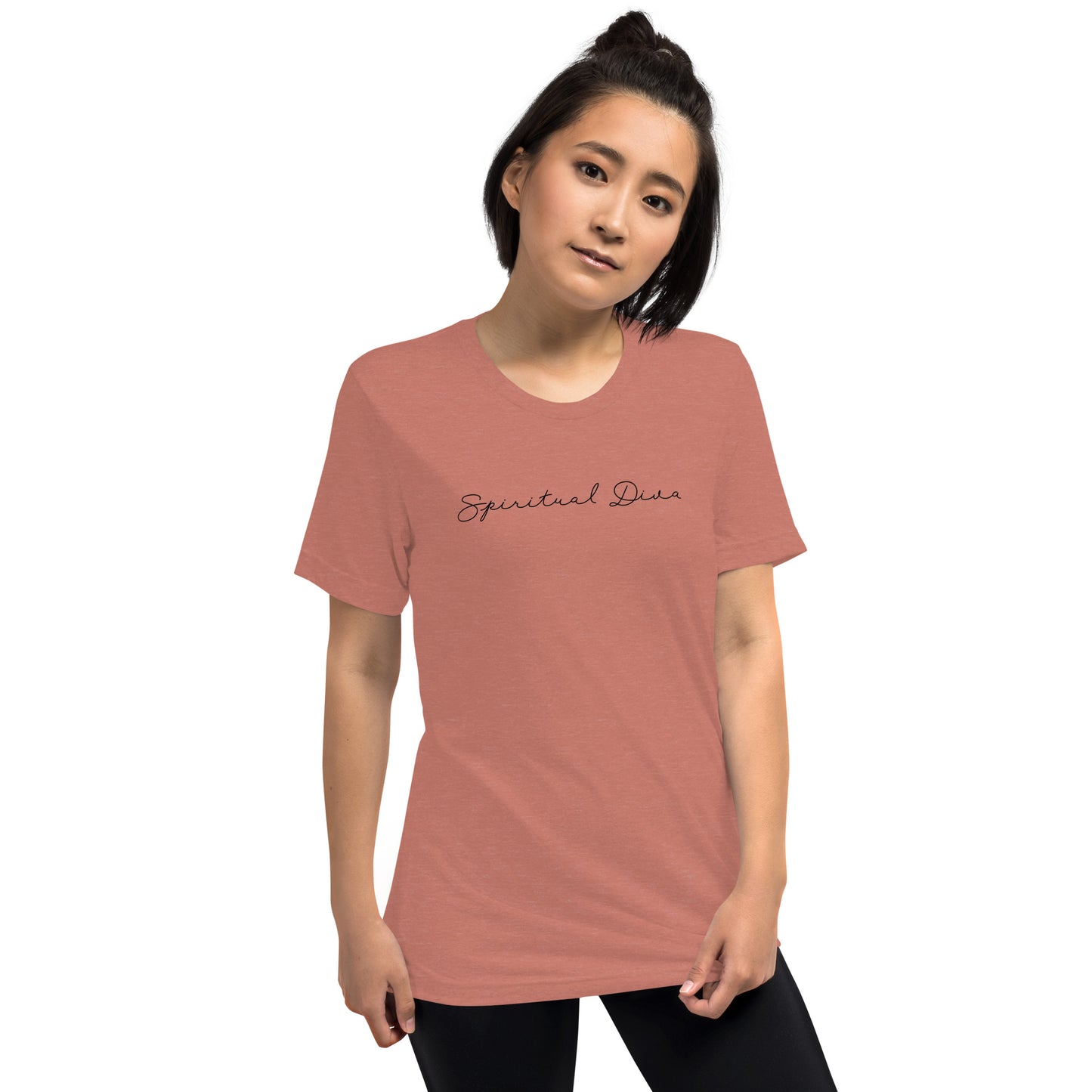 Spiritual Diva Short sleeve t-shirt Mauve Triblend