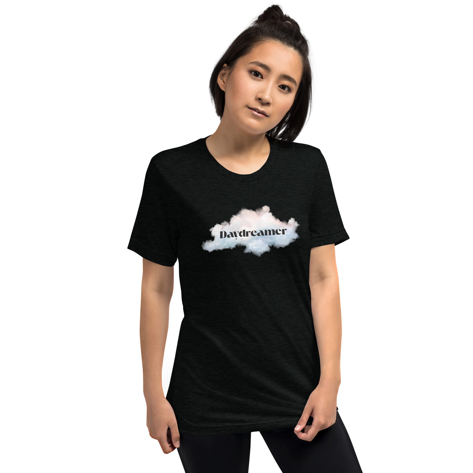Short sleeve t-shirt Solid Black Triblend