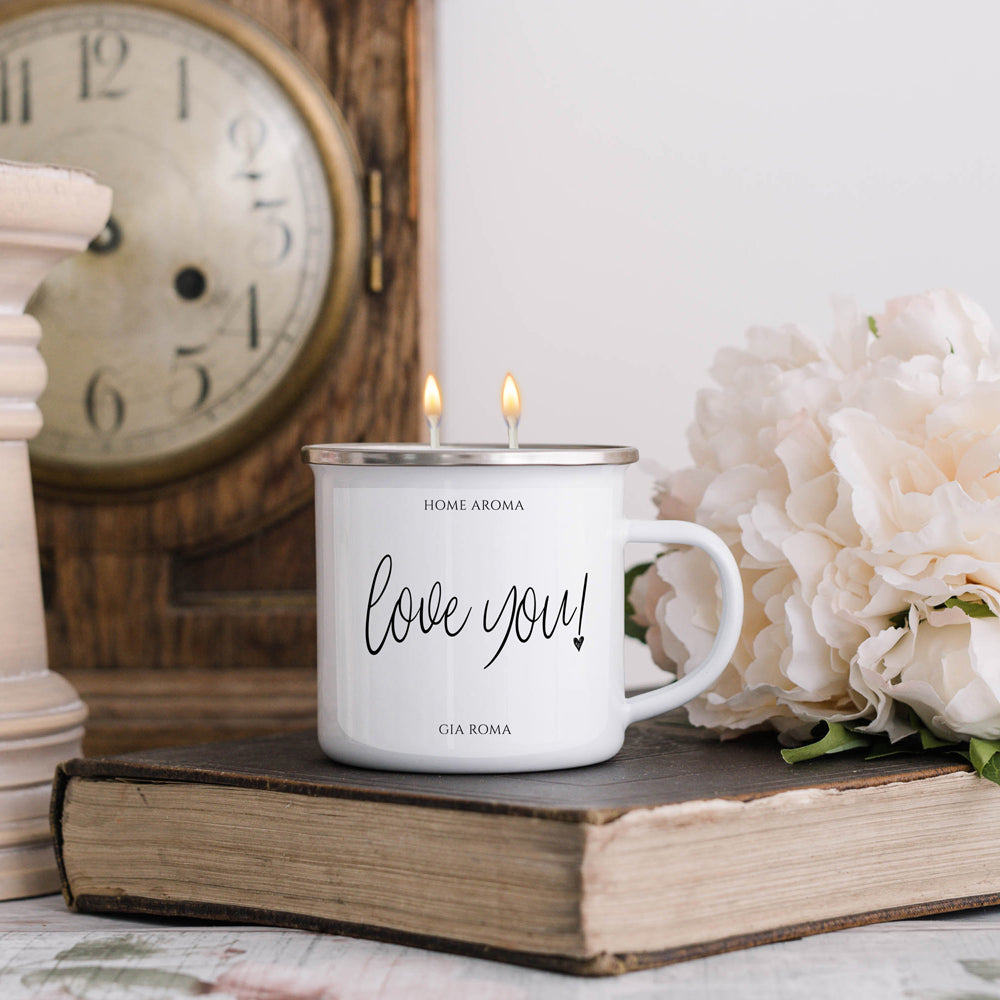 Candle Mug Gift 16oz - Fortunate Lemon Shop