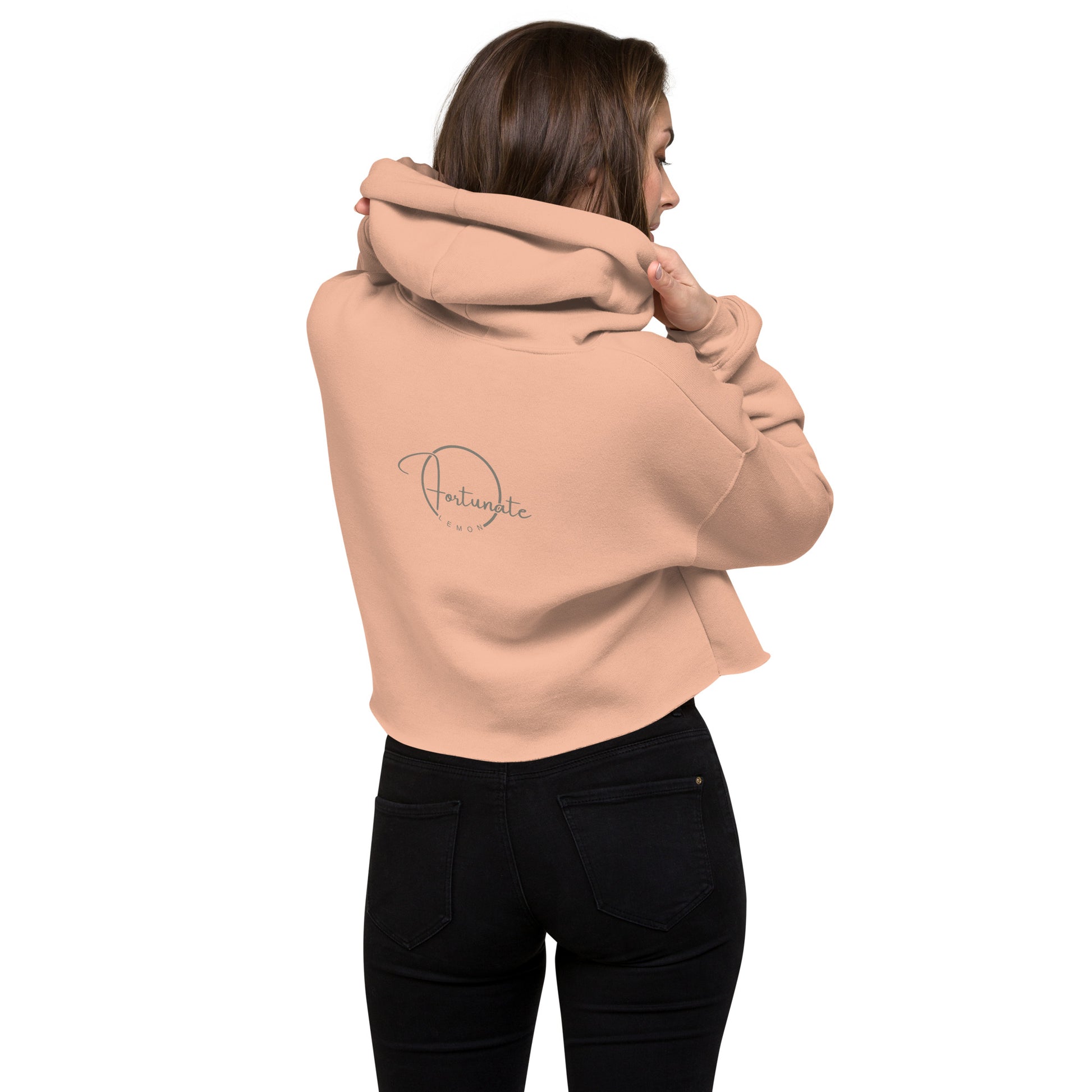 Moon and Sun Crop Hoodie