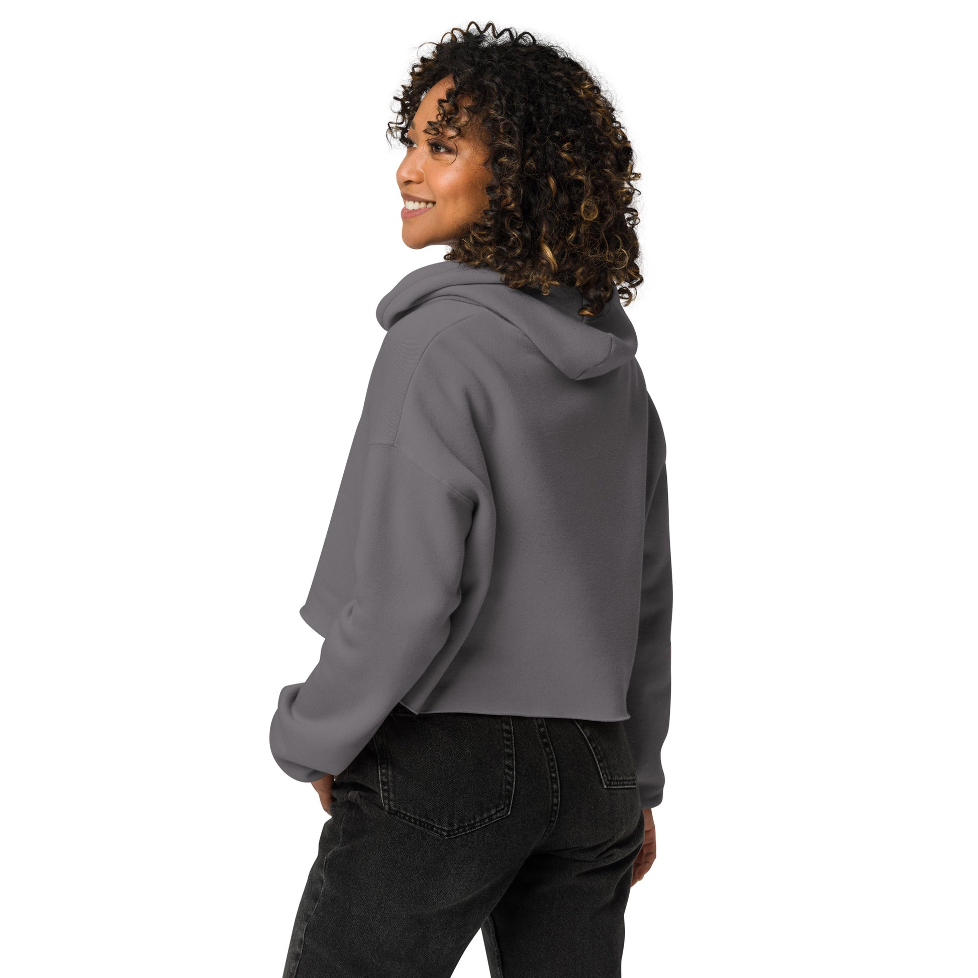 You are Loved Crop Hoodie