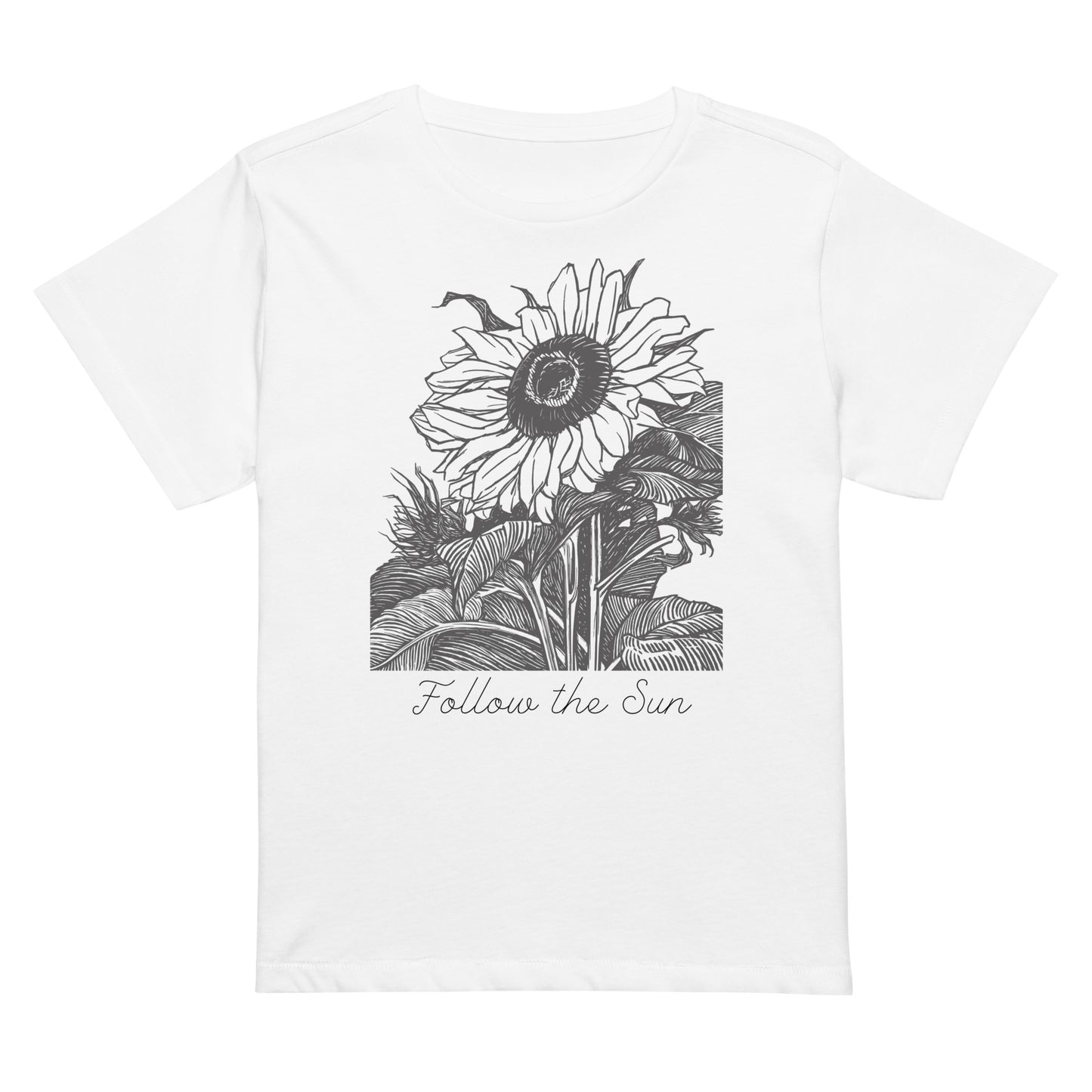 Follow the Sun high-waisted t-shirt