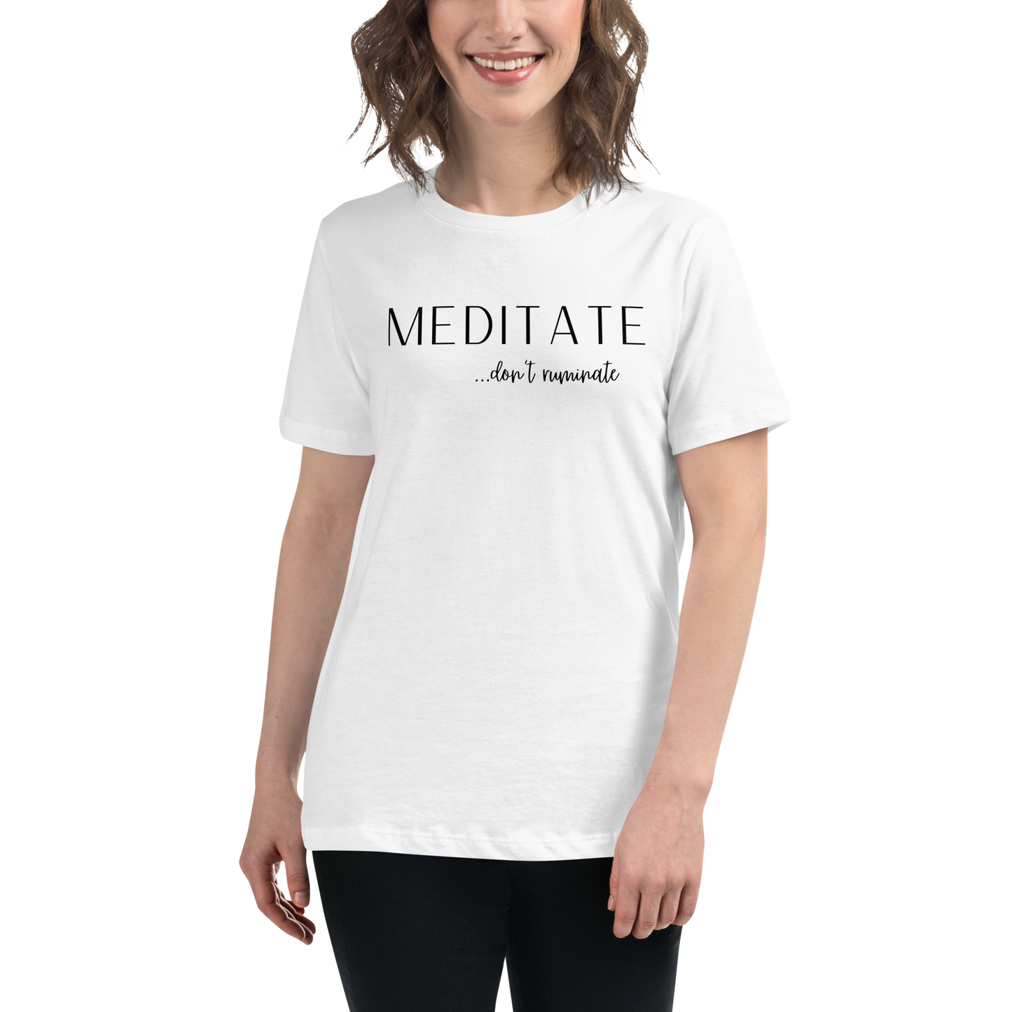 Meditate Relaxed T-Shirt - Fortunate Lemon Shop