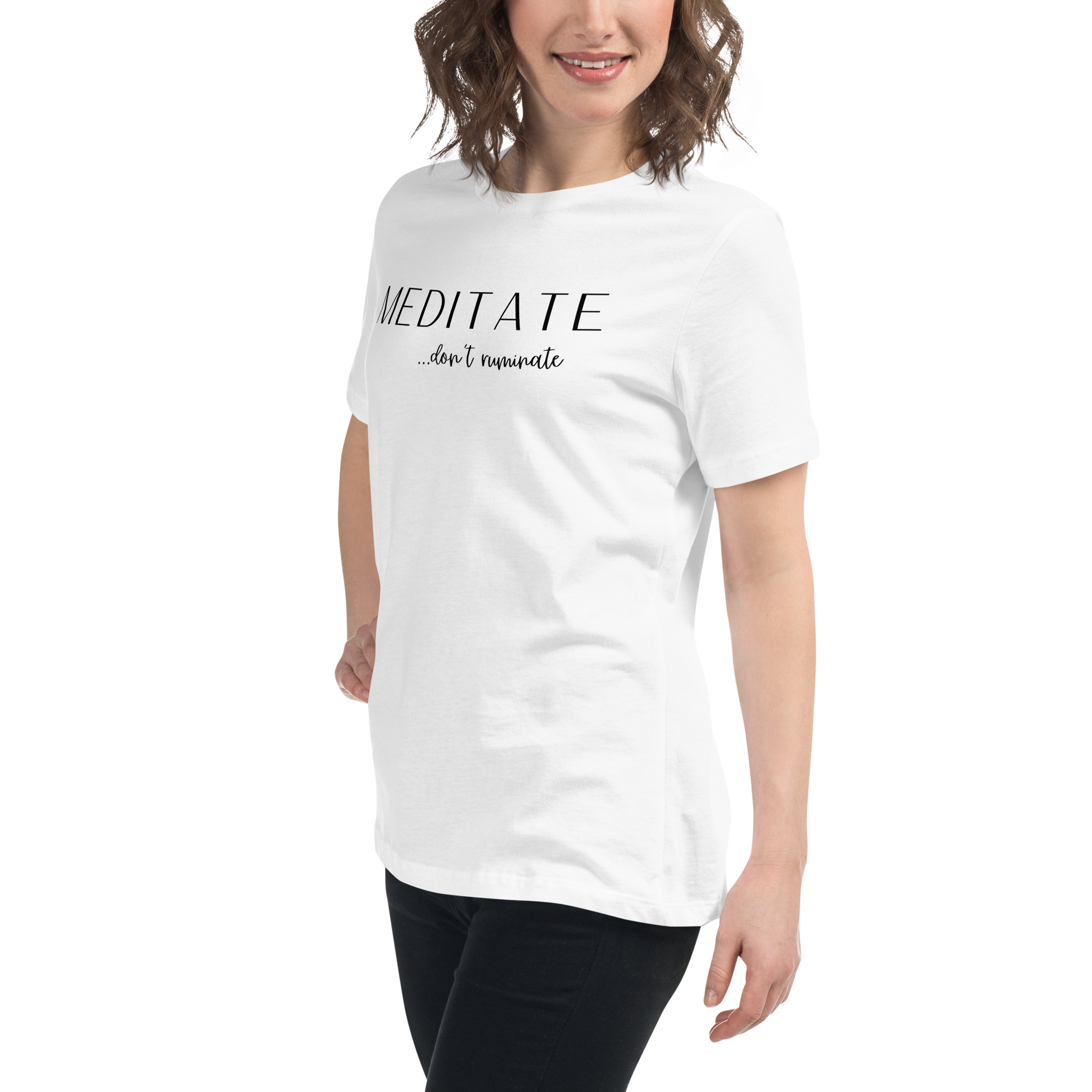 Meditate Relaxed T-Shirt - Fortunate Lemon Shop