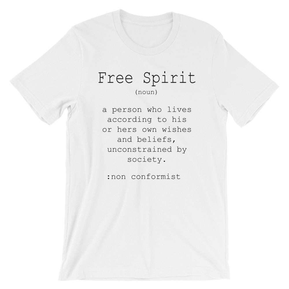 Free Spirit Short-Sleeve Unisex T-Shirt - Fortunate Lemon Shop