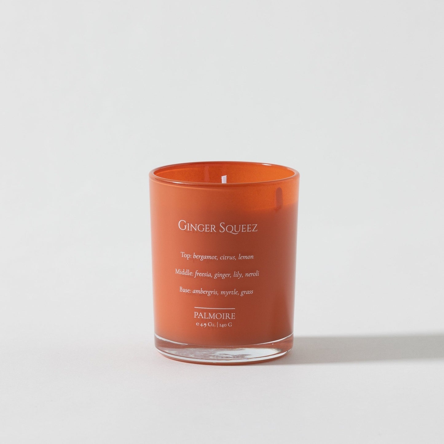 Ginger Squeeze Soy Wax Candle - Fortunate Lemon Shop