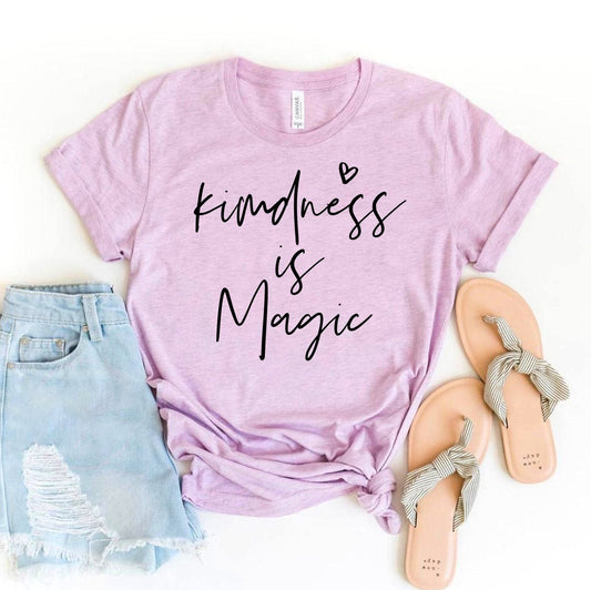 Kindness Is Magic T-shirt - Fortunate Lemon Shop
