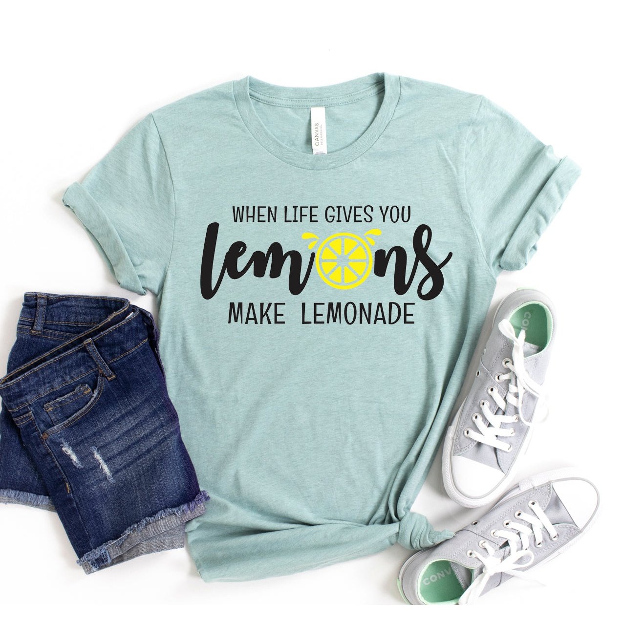 When Life Gives You Lemons Make Lemonade T-shirt - Fortunate Lemon Shop